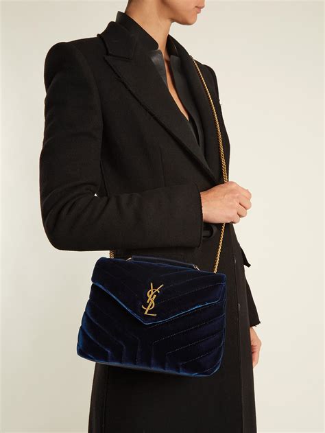 ysl loulou velvet shoulder bag|YSL loulou bag review.